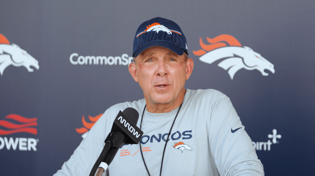 Coach Sean Payton Discusses Standout Players and Depth at Broncos’ Training Camp Day&nbsp;14