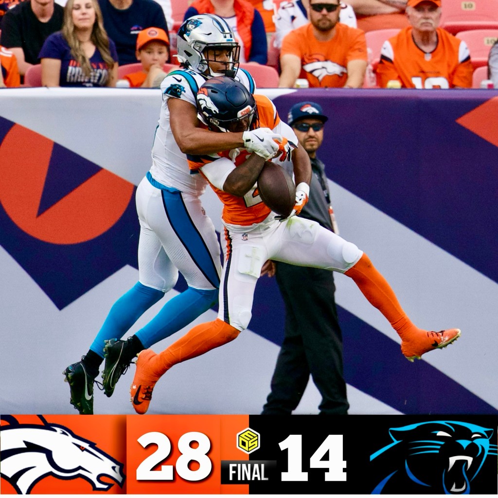 Nix’s Best Game Leads Broncos to Victory Against&nbsp;Panthers