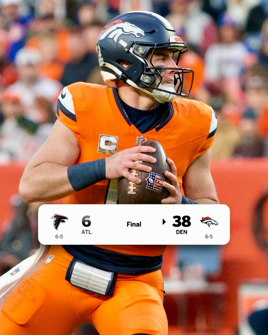 Broncos Bounce Back with Dominating 38-6 Win Over&nbsp;Falcons