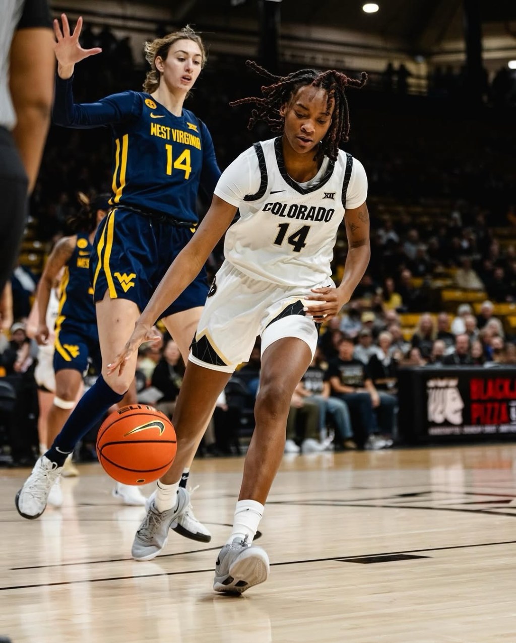 Buffaloes Stun No. 14 West Virginia 65-60 in Thrilling Conference&nbsp;Opener