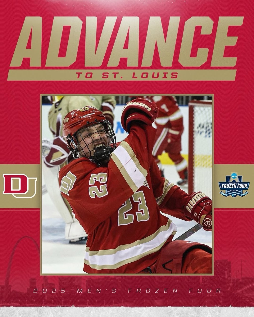 DU STUNS TOP-SEEDED BOSTON COLLEGE, RETURNS TO FROZEN&nbsp;FOUR