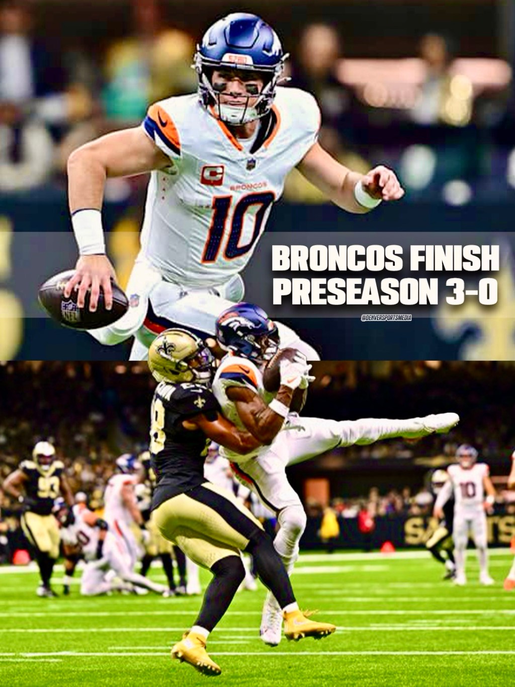 Broncos Close Preseason 3–0 With Win In New&nbsp;Orleans