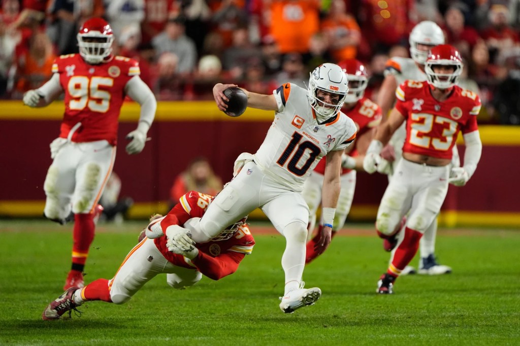 Nix’s late TD pass and stand by Broncos defense finishes off 20-13 win over&nbsp;Chiefs
