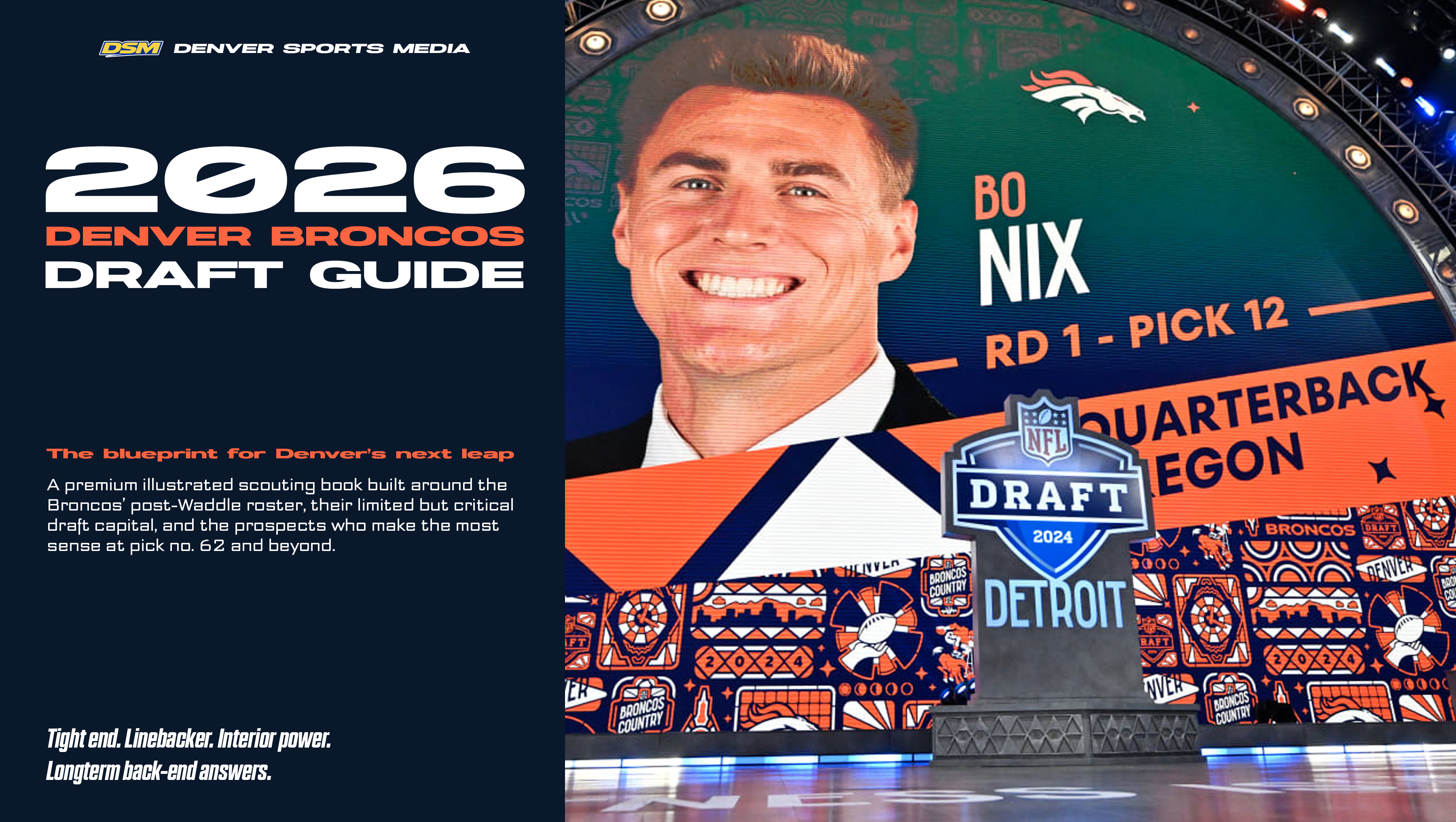 Download DSM’s Illustrated DENVER BRONCOS 2026 Draft&nbsp;Guide